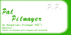 pal pilmayer business card